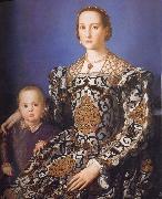 Portrait of Eleonora da Toledo with her Son Giovanni de-Medici